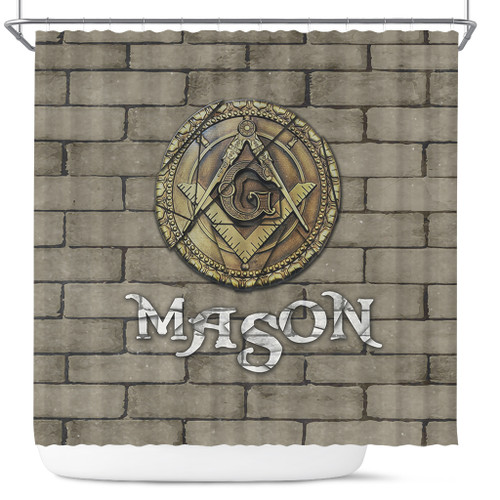 Prince Hall Freemasonry Shower Curtain Mason Lodge
