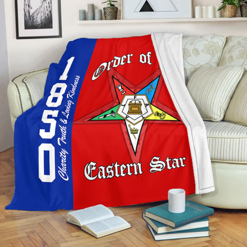 Order of the Eastern Star Blanket OES Letter Since 1850