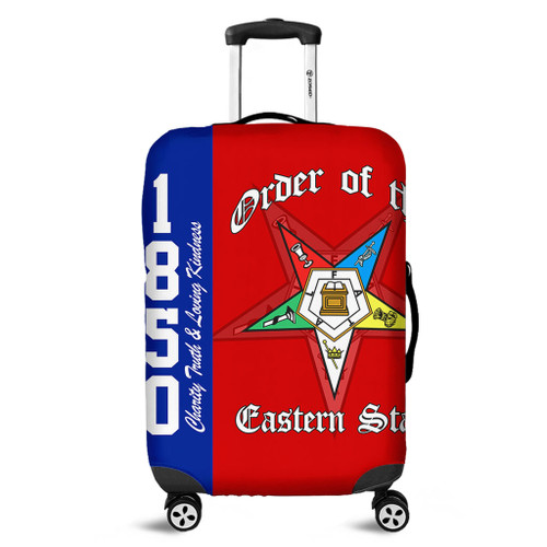 Order of the Eastern Star Luggage Cover OES Letter Since 1850