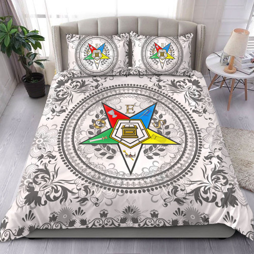 Order of the Eastern Star Bedding Set OES Floral Royal Circle