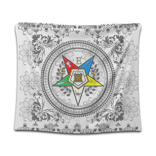 Order of the Eastern Star Tapestry OES Floral Royal Circle