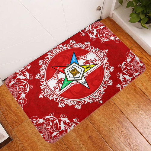 Order of the Eastern Star Doormat Royal Frame Style