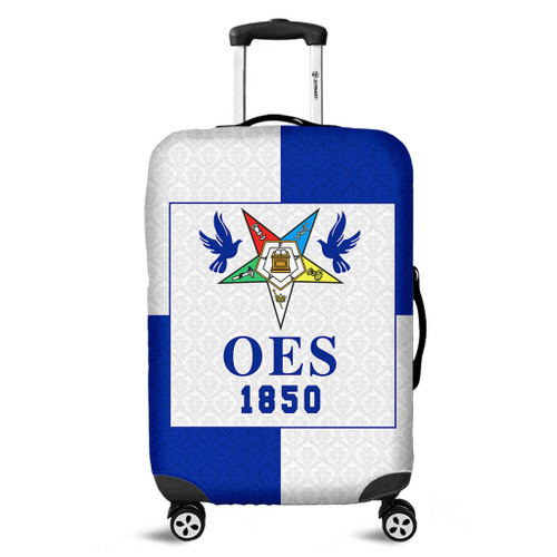 Order of the Eastern Star Luggage Cover Royal Half Concept Style
