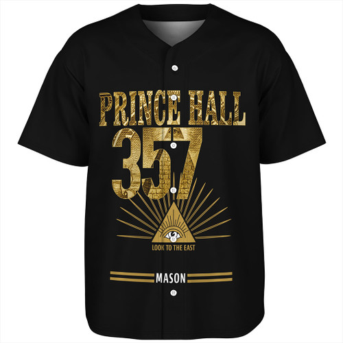 Prince Hall Freemasonry Baseball Shirt Mason Prince Hall 357