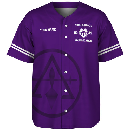 Prince Hall York Rite Baseball Shirt Custom Cryptic Masonry Simple Style