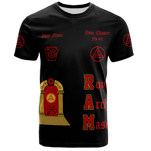 Prince Hall York Rite T-Shirt Custom H.R.A.M. Crimson Glory