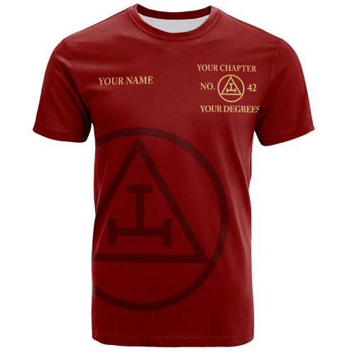 Prince Hall York Rite T-Shirt Custom Royal Arch Masonry Simple Style