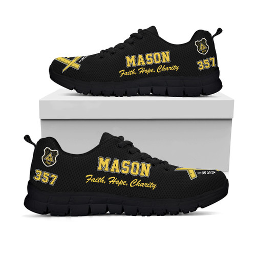 Prince Hall Freemasonry Sneakers Mason 2B1 ASK1 Lodge