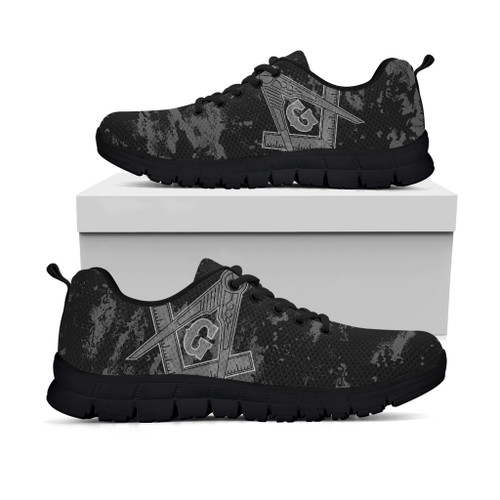 Prince Hall Freemasonry Sneakers 2B1 ASK1 Lodge Hunter Camouflage
