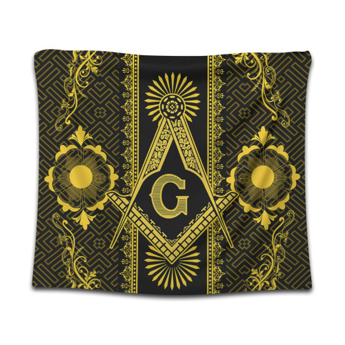 Prince Hall Freemasonry Tapestry Royal Frame Style