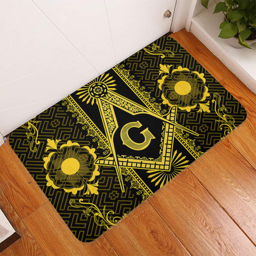 Prince Hall Freemasonry Doormat Royal Frame Design Style