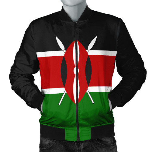 Kenya Bomber Jacket Flag Original Style