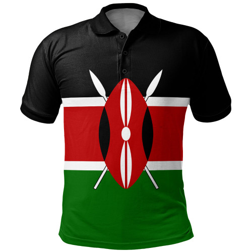 Kenya Polo Shirt Flag Original Style