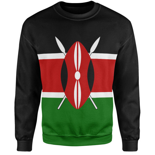 Kenya Sweatshirt Flag Original Style