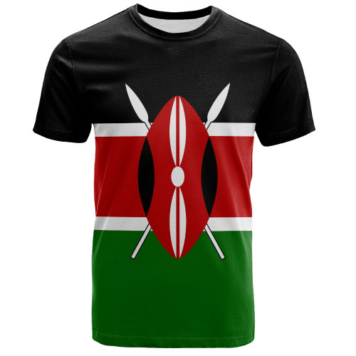Kenya T-Shirt Flag Original Style