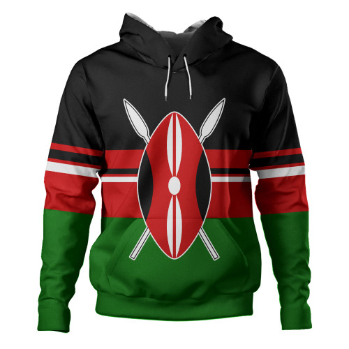 Kenya Hoodie Flag Unity Style