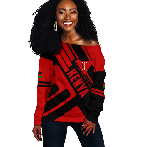 Kenya Off Shoulder Sweatshirt Rocky Style