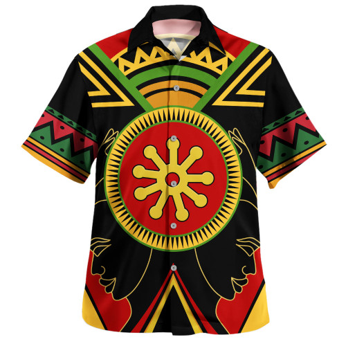 Fofo Hawaiian Shirt Adinkra Symbols