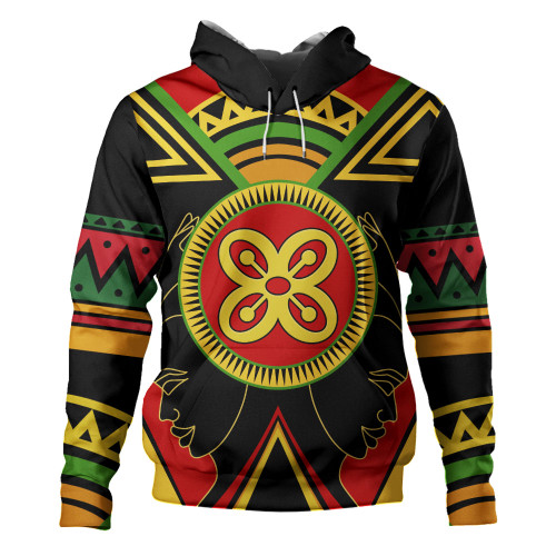 Bese Saka Hoodie Adinkra Symbols