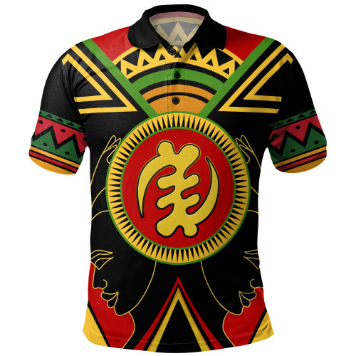 Gye Nyame Polo Shirt Adinkra Symbols