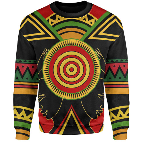 Adinkrahene Sweatshirt Adinkra Symbols
