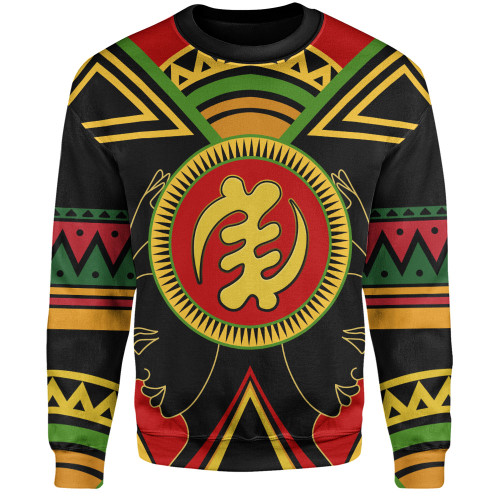 Gye Nyame Sweatshirt Adinkra Symbols