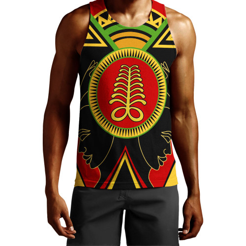 Aya Tank Top Adinkra Symbols