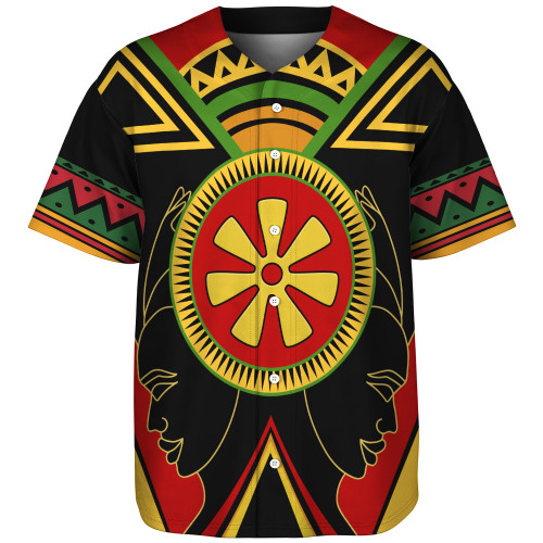 Ananse Ntontan Baseball Shirt Adinkra Symbols