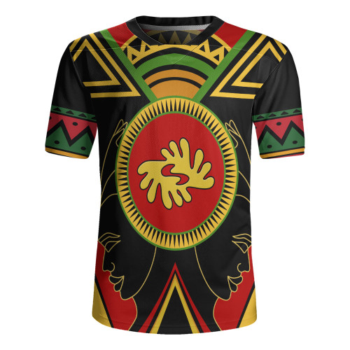 Bi Nka Bi Rugby Jersey Adinkra Symbols