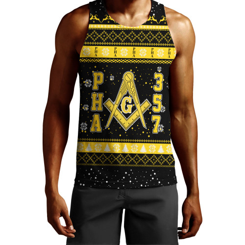Prince Hall Freemasonry Tank Top PHA 357 Christmas