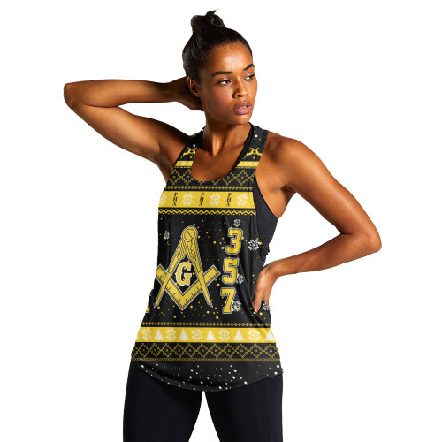 Prince Hall Freemasonry Women Tank PHA 357 Christmas