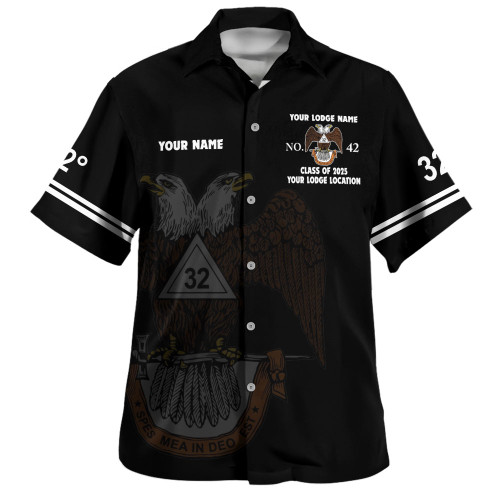 Prince Hall Scottish Rite Hawaiian Shirt Custom AASR PHA Simple Style