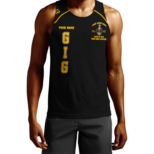 Prince Hall Scottish Rite Tank Top Custom GIG 33rd Degrees Brotherhood Style