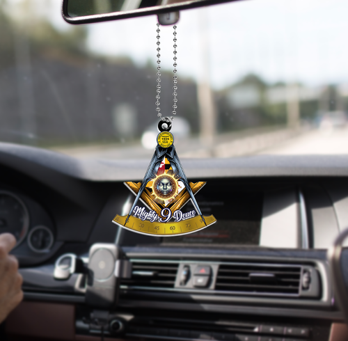 Freemasonry Car Hanging Ornament Logo Past Master