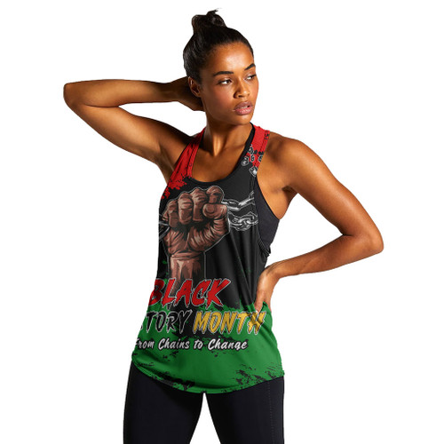 Black History Women Tank Black History From Chains To Change