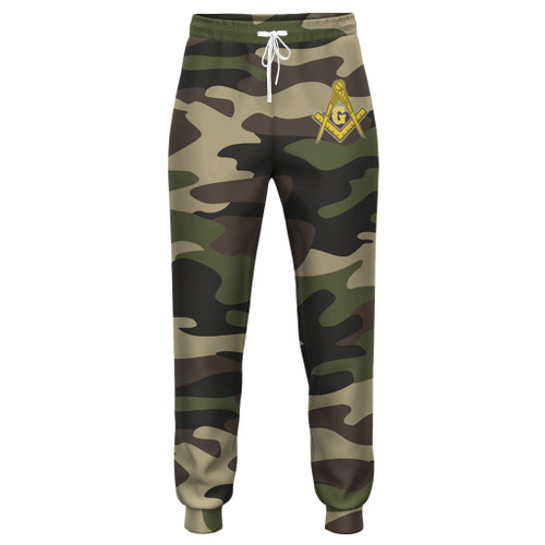 Prince Hall Freemasonry Jogger Camouflage Style