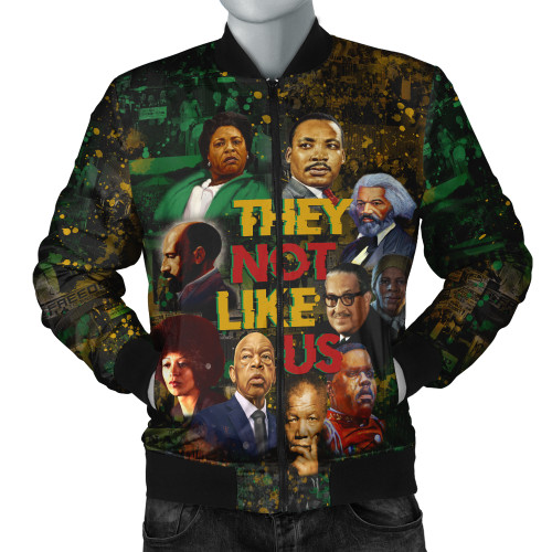 Black History Bomber Jacket They Not Like Us