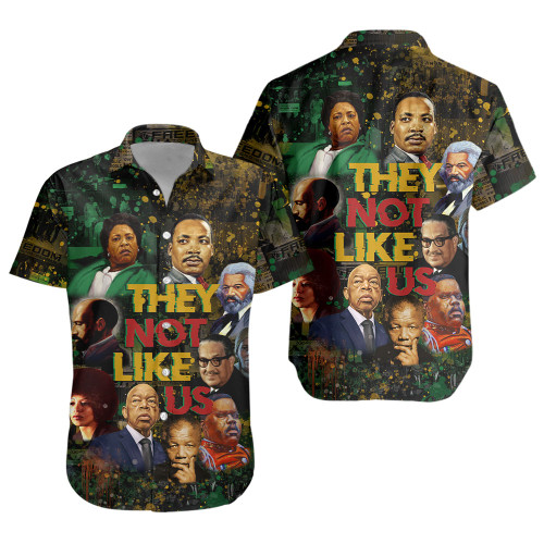 Black History Short Sleeve Shirt They Not Like Us