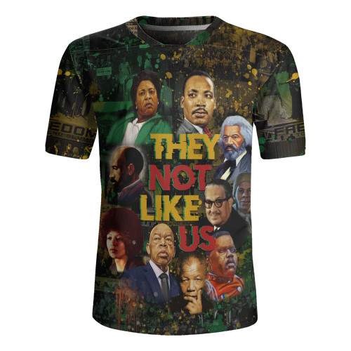 Black History Rugby Jersey They Not Like Us