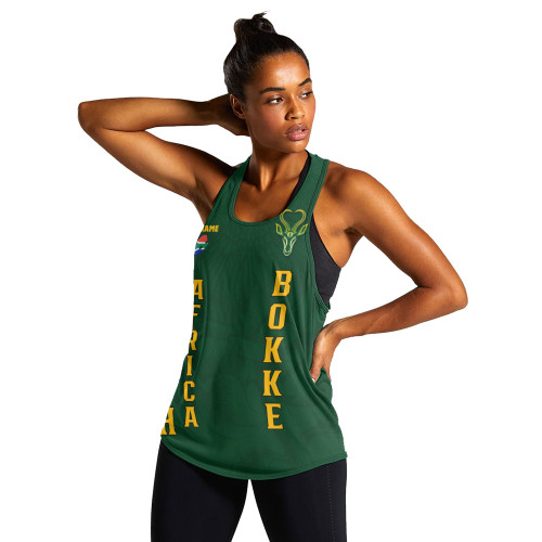 South Africa Women Tank Bokke Pride Spirit Walking Style