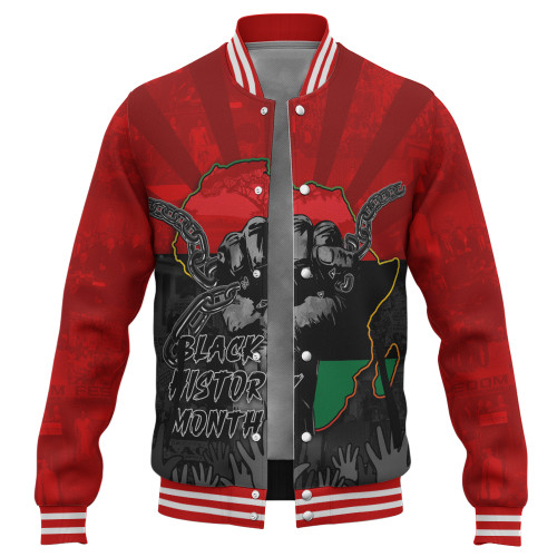Black History Baseball Jacket Black Leaders Legacy Tribute