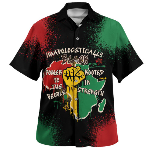 Black History Hawaiian Shirt Power In Our Roots