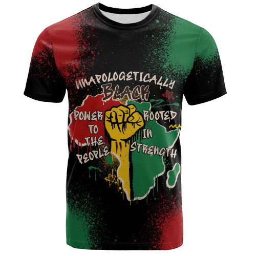 Black History T-Shirt Power In Our Roots
