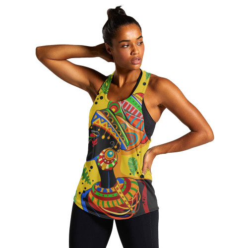 Black Identity Women Tank African Art Women
