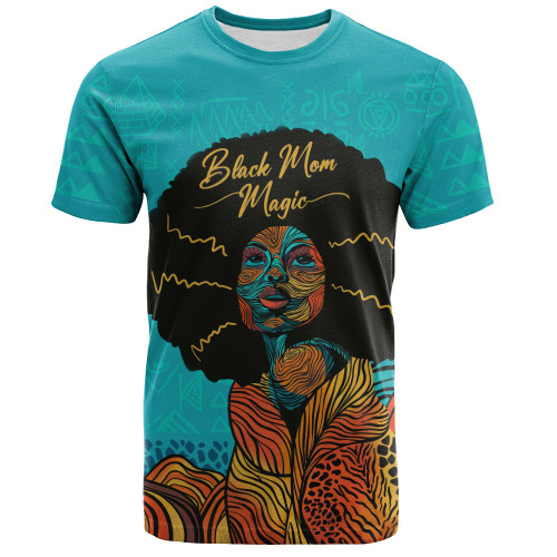 Black Identity T-Shirt Black Mom Magic