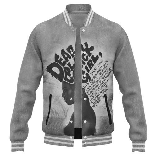 Black Identity Baseball Jacket Dear Black Girl