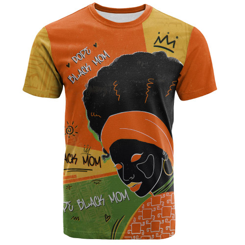 Black Identity T-Shirt Dope Black Mom Grafiti Style