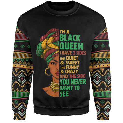 Black Identity Sweatshirt Three Sides Of Me Premium