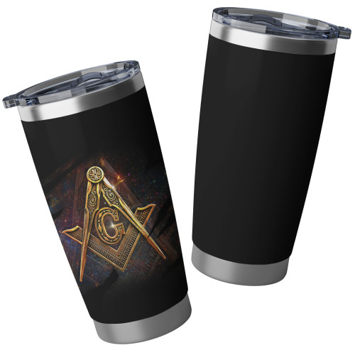 Prince Hall Freemasonry Tumbler Abstract Masonic Art