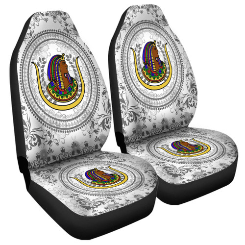 Prince Hall Shriners Car Seat Cover DOI Floral Royal Circle